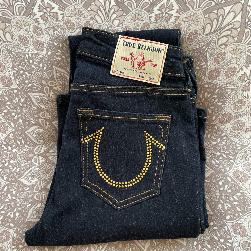NWOT True Religion Becca Mid Rise Bootcut Jeans size 27